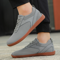 Unisex barefoot shoes with flexible sole & breathable upper material – Luno-Gray-4.5-State of Style