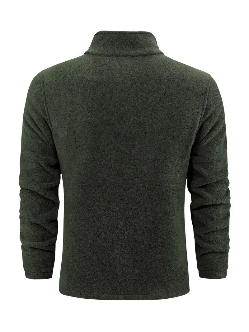 Unisex Lined Fleece Vest - Aspen-Green-M-State of Style
