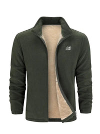 Unisex Lined Fleece Vest - Aspen-Green-M-State of Style