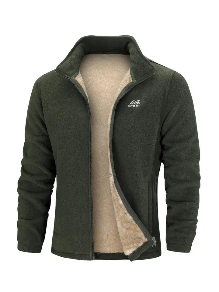 Unisex Lined Fleece Vest - Aspen-Green-M-State of Style