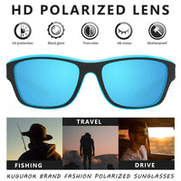 Unisex Outdoor Sunglasses - SolarGuard-Red-State of Style
