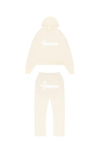 Unisex Tracksuit with Hoodie - Nova-Beige-S-State of Style