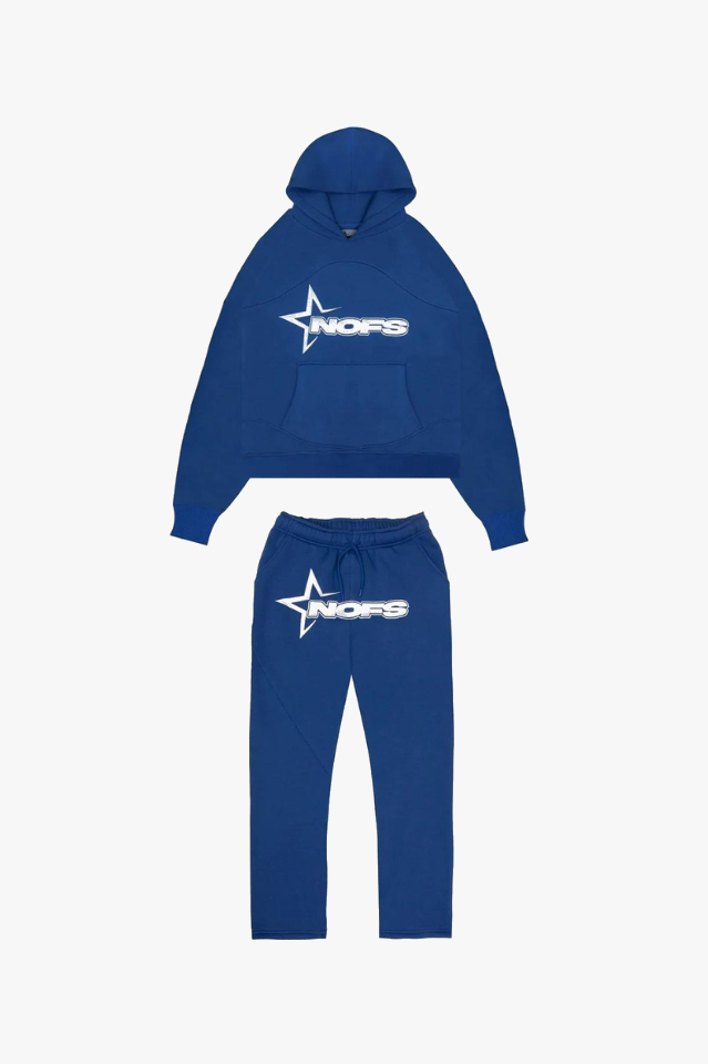 Unisex Tracksuit with Hoodie - Nova-Blue-S-State of Style
