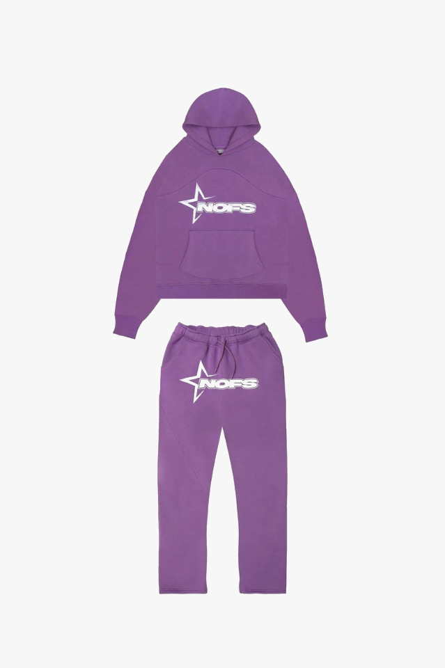 Unisex Tracksuit with Hoodie - Nova-Lila-S-State of Style