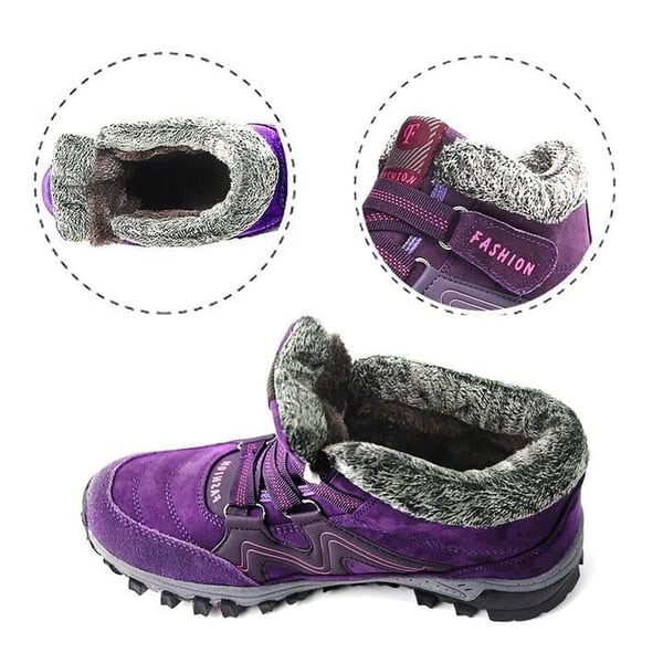 Unisex Winter Boots Aspen | Waterproof, Warm and Non-slip-Dark red-6-State of Style