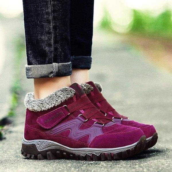 Unisex Winter Boots Aspen | Waterproof, Warm and Non-slip-Dark red-6-State of Style