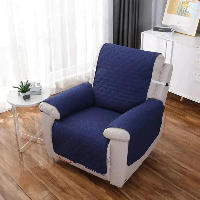 Universal Soft Armchair Cover - FlexCover-S-Dark Blue-State of Style