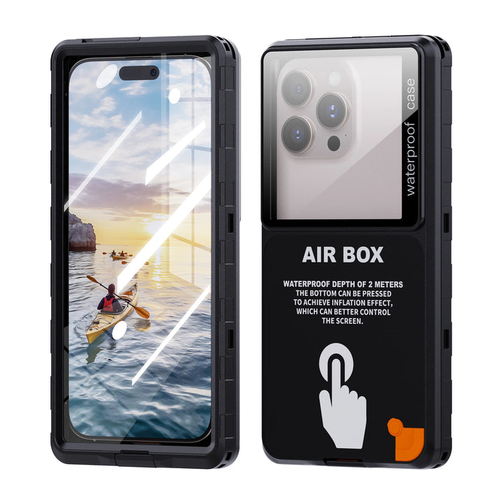 Universal Waterproof Phone Case with IP68 Protection – 6.9" – 1+1 FREE-Black-State of Style