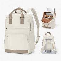 Urban Style Waterproof Backpack - Mira-Beige-State of Style