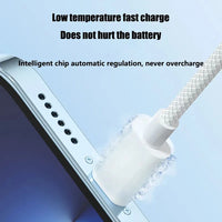 USB-C Lightning Charging Cable – 3A Fast Charge for iPhone & iPad – Buy 1 Get 1 Free-Pink-2m-State of Style