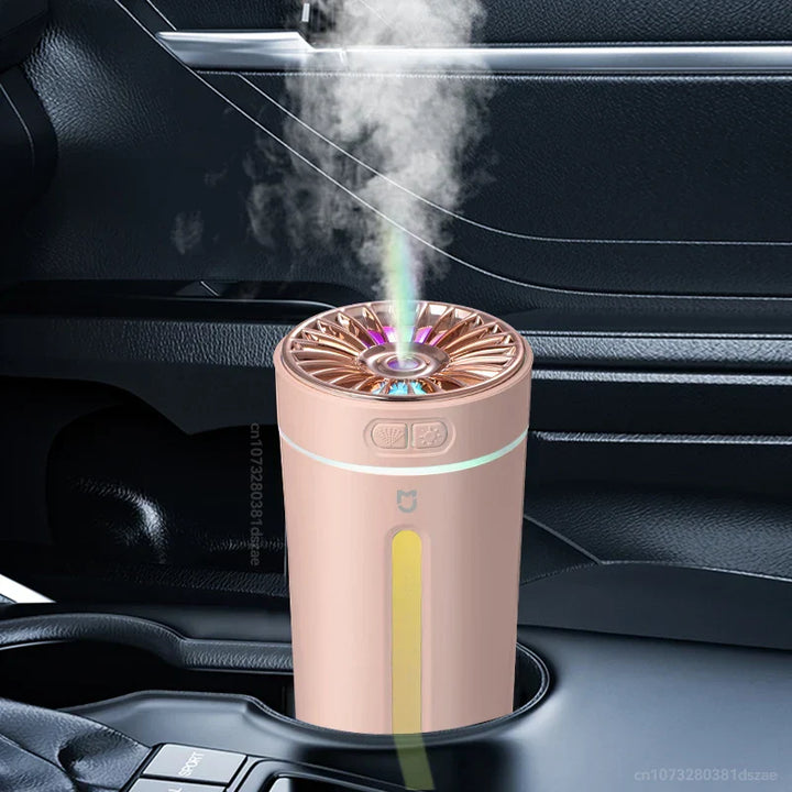 USB Humidifier with Whisper-Quiet Operation – AeroMist-Pink-State of Style