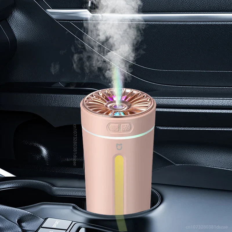 USB Humidifier with Whisper-Quiet Operation – AeroMist-Pink-State of Style