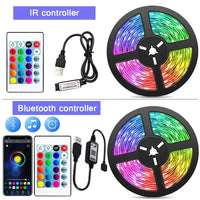 USB LED STRIP WITH COLOUR CHANGING - RGB LIGHT FOR ROOM DECORATION & TV BACKLIGHTING-3-button controller-1m-State of Style