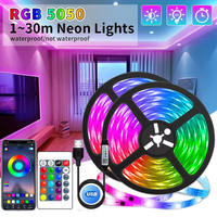 USB LED STRIP WITH COLOUR CHANGING - RGB LIGHT FOR ROOM DECORATION & TV BACKLIGHTING-3-button controller-1m-State of Style