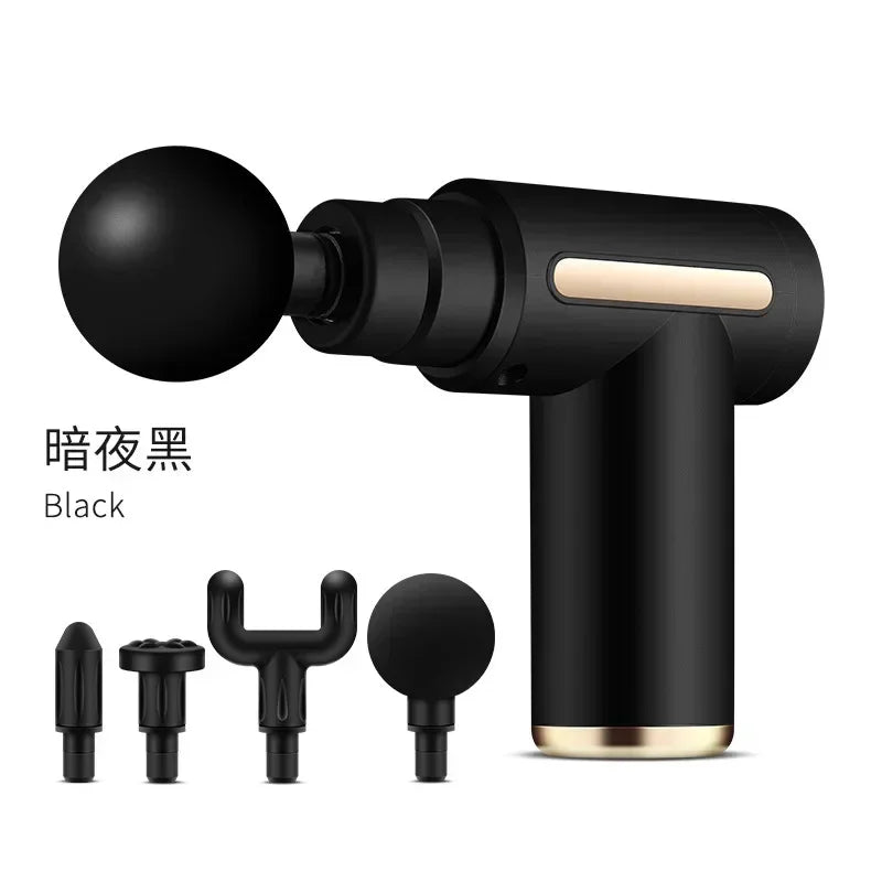 USB Mini Massage Gun - MuscleEase-Black-State of Style