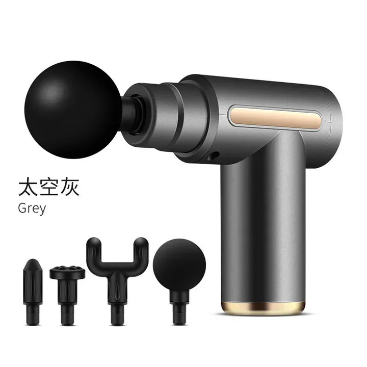 USB Mini Massage Gun - MuscleEase-Gray-State of Style