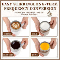 USB Rechargeable Magnetic Stirring Mug - MagStir-State of Style