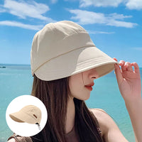 UV Protection Sun Hat for Women Foldable & Breathable – Alina (1+1 FREE)-Black-State of Style