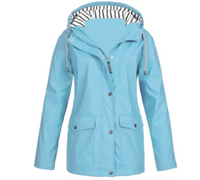 Water- and windproof women's jacket for autumn and winter – Leona