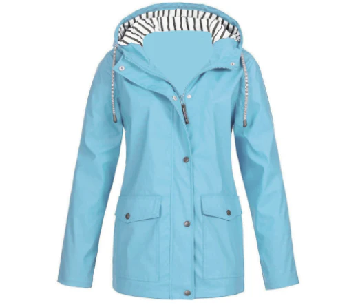 Water- and windproof women's jacket for autumn and winter – Leona
