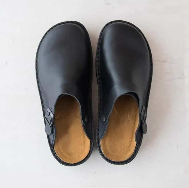 Val Orthopaedic Foot Relief Slippers-Black-6.5-State of Style