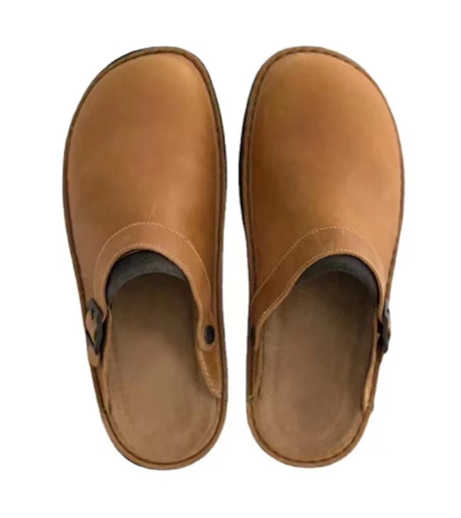 Val Orthopaedic Foot Relief Slippers-Brown-6.5-State of Style
