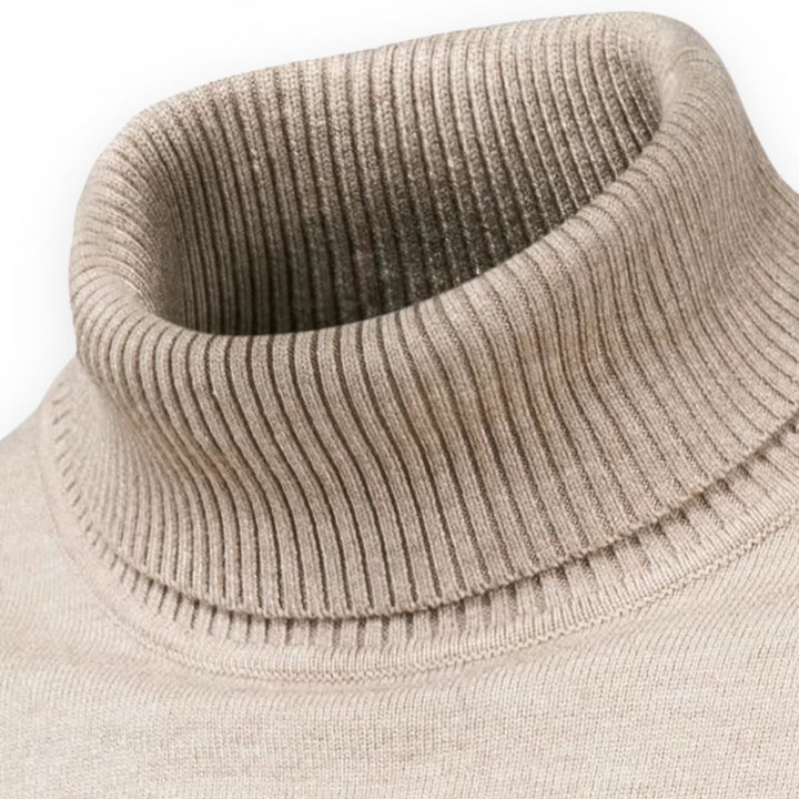 Valen Knit Sweater - Classic Knit Men's Jumper-Black-S-State of Style