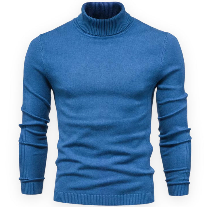 Valen Knit Sweater - Classic Knit Men's Jumper-Black-S-State of Style