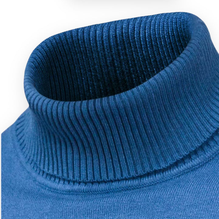 Valen Knit Sweater - Classic Knit Men's Jumper-Black-S-State of Style