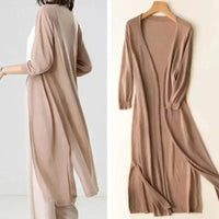 Ladies' long waistcoat, lightweight and versatile – Fernanda