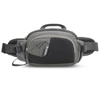 Vega Sports Waist Bag with Bottle Holder-Black-State of Style