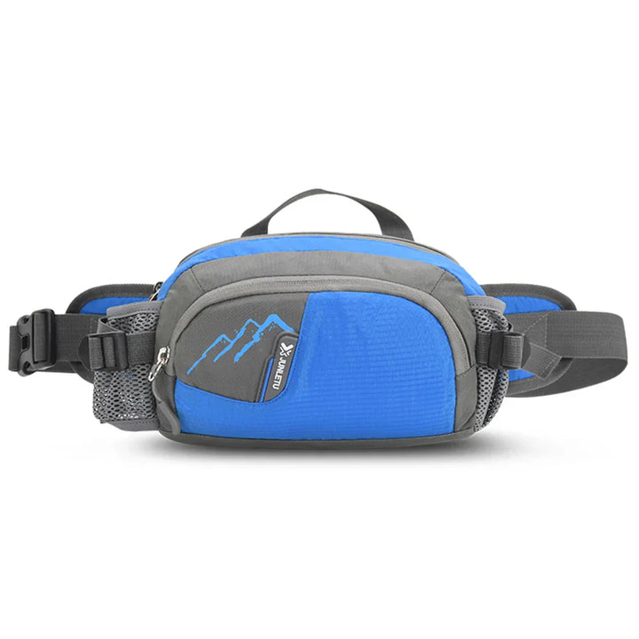 Vega Sports Waist Bag with Bottle Holder-Blue-State of Style