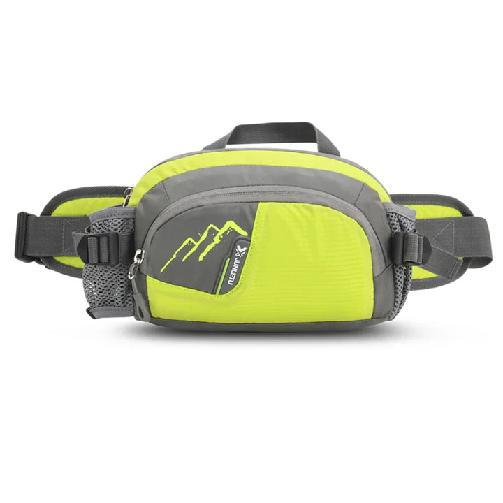 Vega Sports Waist Bag with Bottle Holder-Green-State of Style