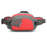 Vega Sports Waist Bag with Bottle Holder-Orange-State of Style