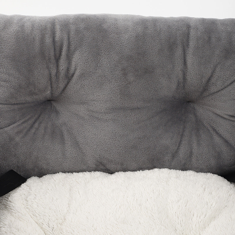 Veilige Honden Autostoel - CozyCanine-Grey-S (44x35x27cm)-State of Style
