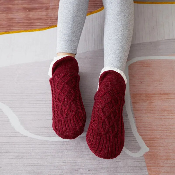 Verdict Cashmere Slippers - CozySteps-Red-2.5-6.0-State of Style
