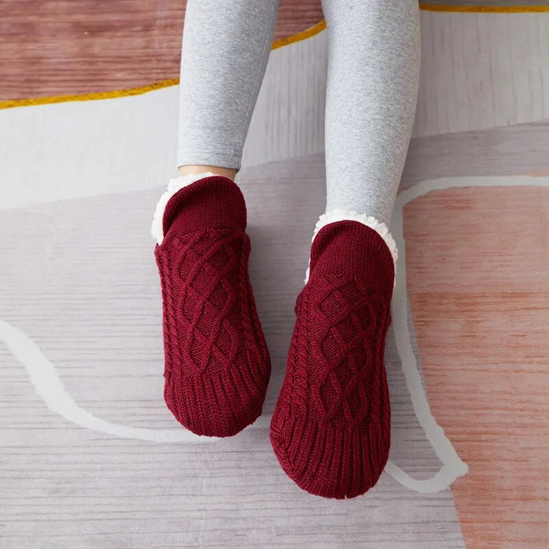 Verdict Cashmere Slippers - CozySteps-Red-2.5-6.0-State of Style