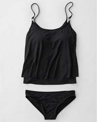 Veronika | Tankini Set with Coverage & Support-Black-XS-State of Style