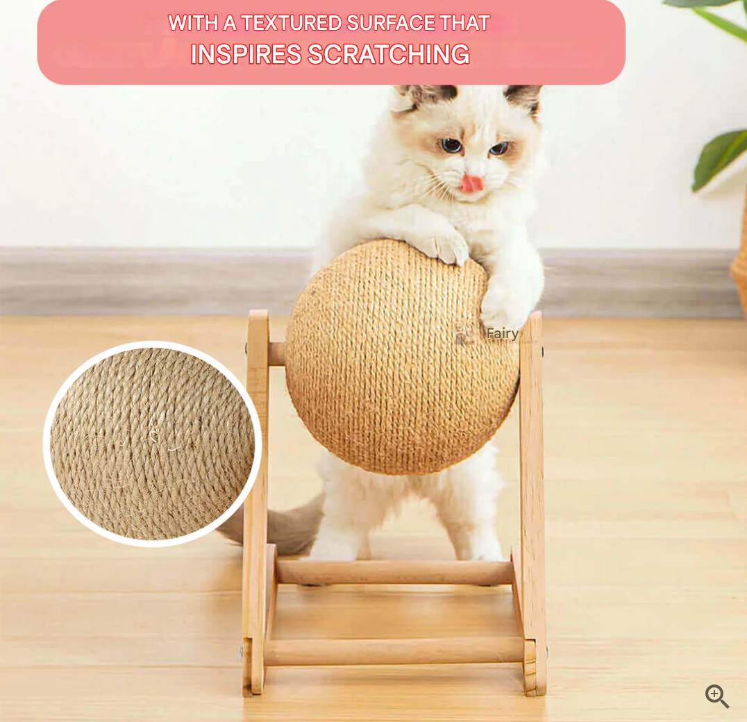 Versatile Cat Toy - CatScratch Wonderland-Small (12 cm Diameter)-State of Style