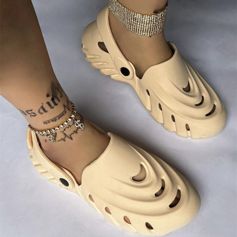 Versatile, Comfortable Women's Clogs for Everyday & Work - Noa-White-3-State of Style
