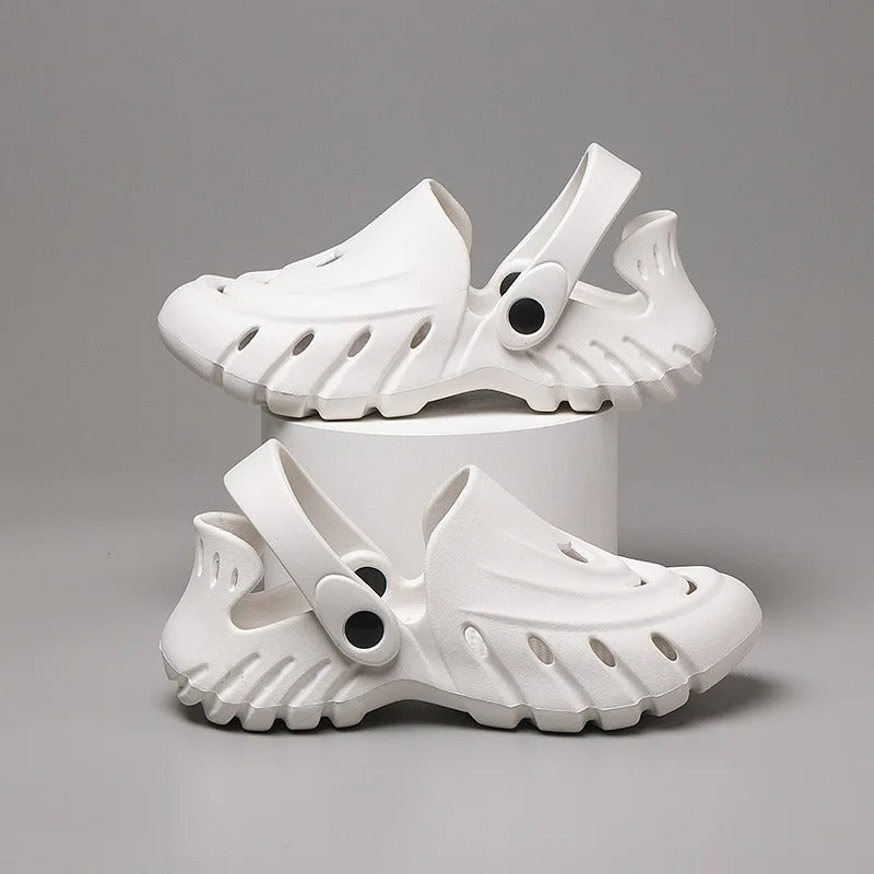 Versatile, Comfortable Women's Clogs for Everyday & Work - Noa-White-3-State of Style