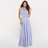 Versatile Elastic Wrap Dress - Denise-S-Lilac-State of Style