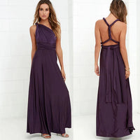 Versatile Elastic Wrap Dress - Denise-S-Purple-State of Style