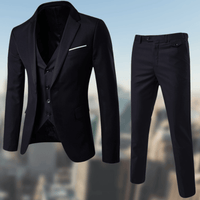 Versatile Men's Suit for Every Occasion - Marcus-Black-XS-State of Style