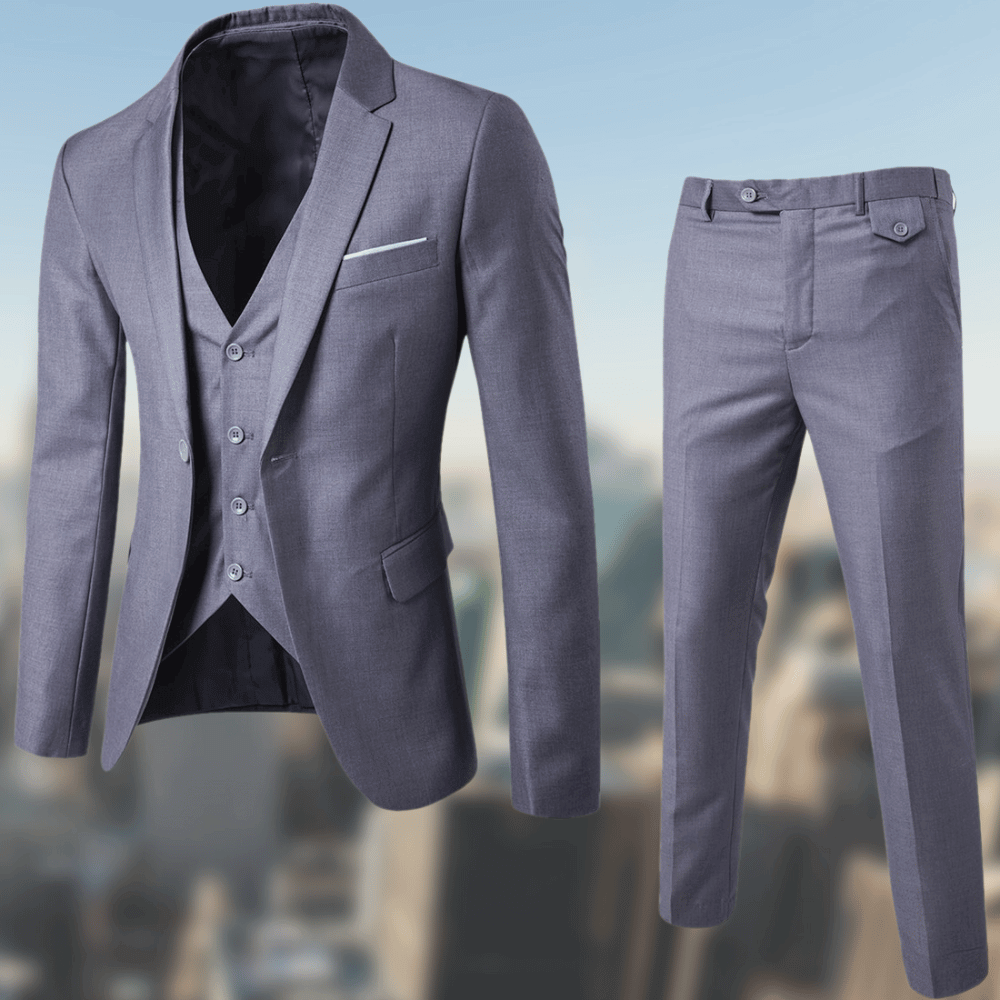Versatile Men's Suit for Every Occasion - Marcus-Grey-XS-State of Style