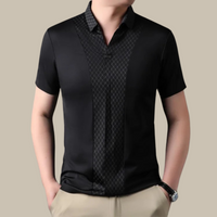 Vexon - Classic Polo Tee | Short-Sleeve Casual Polo Shirt-Black-M-State of Style