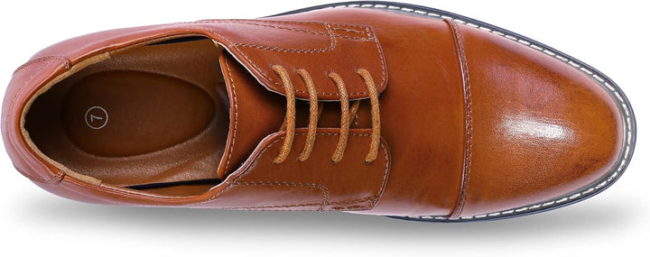 Victor Classic Wingtip Shoes – Timeless Elegance for Men-Black-6.5-State of Style