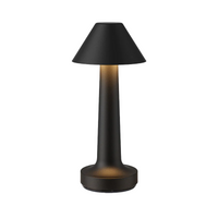 Victor Modern Dimmable Table Lamp-Black-Cone-State of Style