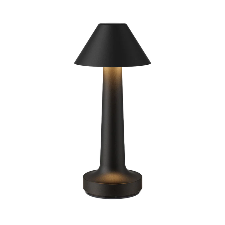 Victor Modern Dimmable Table Lamp-Black-Cone-State of Style