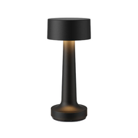 Victor Modern Dimmable Table Lamp-Black-Cylinder-State of Style